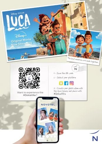 Disney Pixar Luca and Novotel UK influencer family activation 2021